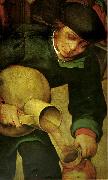 detalj fran bondbrollopet Pieter Bruegel